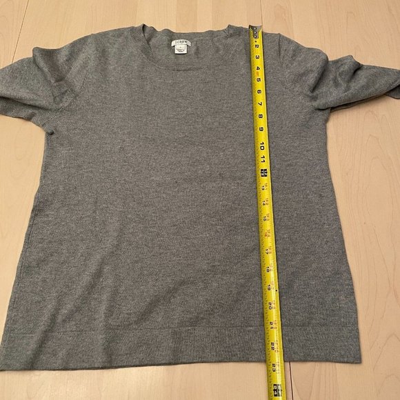 J Crew Women’s 100% Cotton Tie Bell Long Sleeve Sweater Size Small - Picture 6 of 7